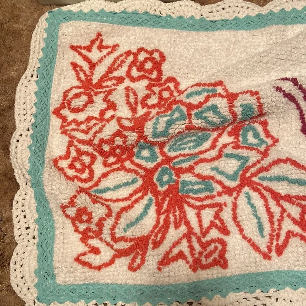NWT Pioneer Woman Butterfly Garden Bath Rug 20” x 32”